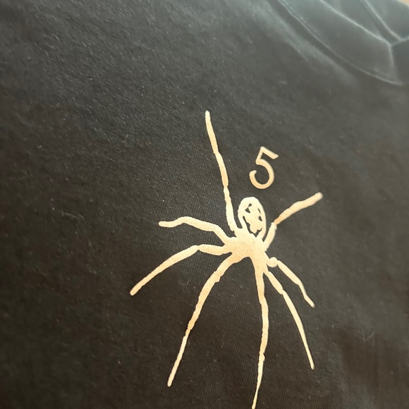Sp5der Spider Logo Black T-Shirt - Picture 2 of 5